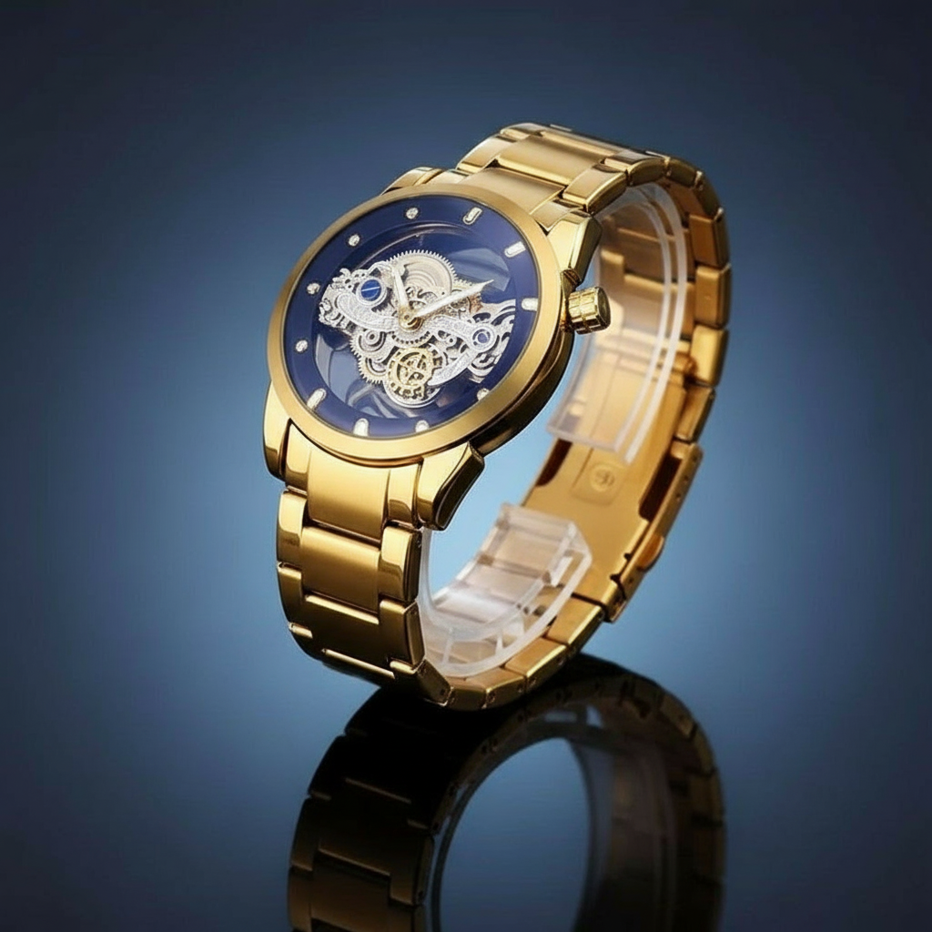 Elegance Timepiece: The Stainless Steel Quartz Watch